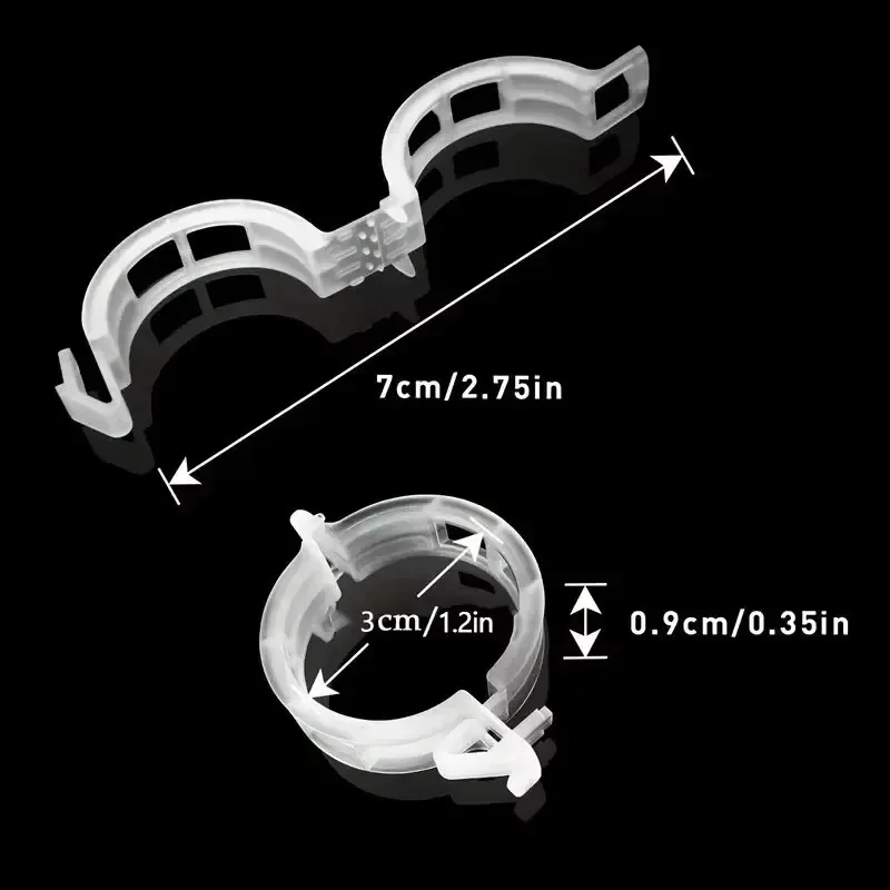 Plastic Plant Clips Supports Reusable for Vegetables and Fruits