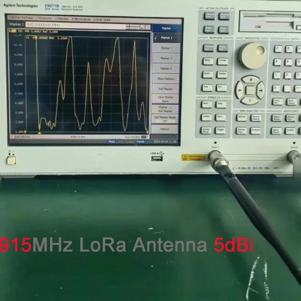 LoRa Antenna 868MHz / 915MHz 5DBi SMA Male with Extenstion Cable Omni-directional for Meshtastic LoRa 32 V3 LoRaWAN（4PCS）