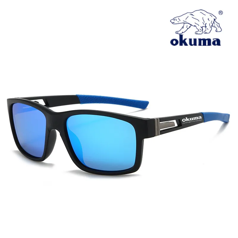 OKUMA polarized sunglasses UV400 for men and women outdoor hunting, fishing, driving bicycles, sunglasses optional box