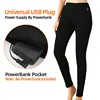 Winter Heated Pants Men Usb Electric Pants Heating Women Plus Velvet Rechargeable Thermal Heating Trousers Warm Clothes Skiing 4