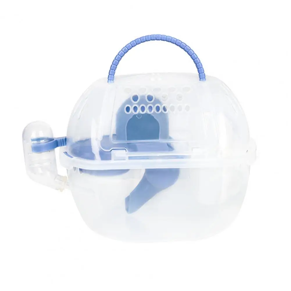Portable Hamster Carrier Cage - Cozy Travel Box and Indoor Amusement Park