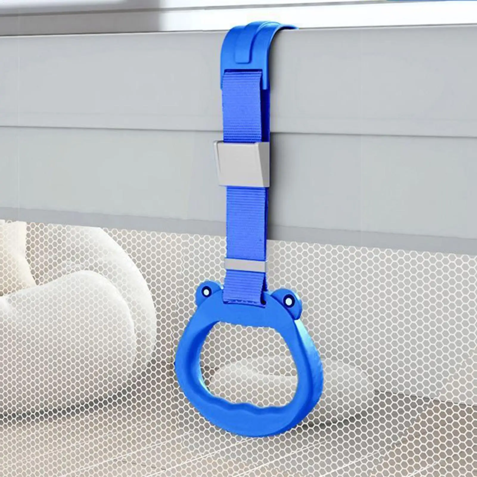 플레이펜 풀업 링  서기 연습 손잡이 링 인체공학적 보조 도구 (가드레일, 게이트, 실내 홈용)