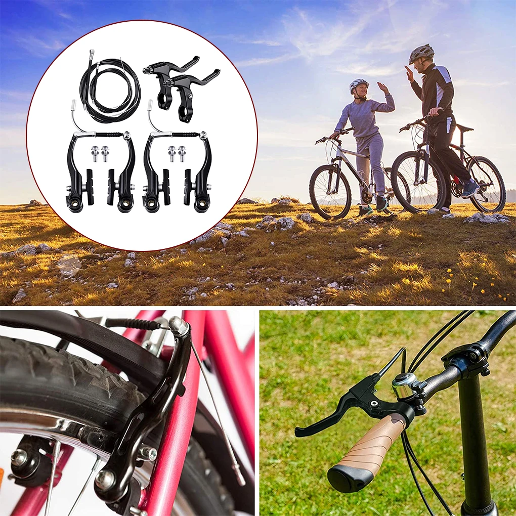 6 Pieces/Kit Alloy Mountain Bicycle V Brake Portable Detachable Removable Adjustable Outdoor Activity Replacement Part