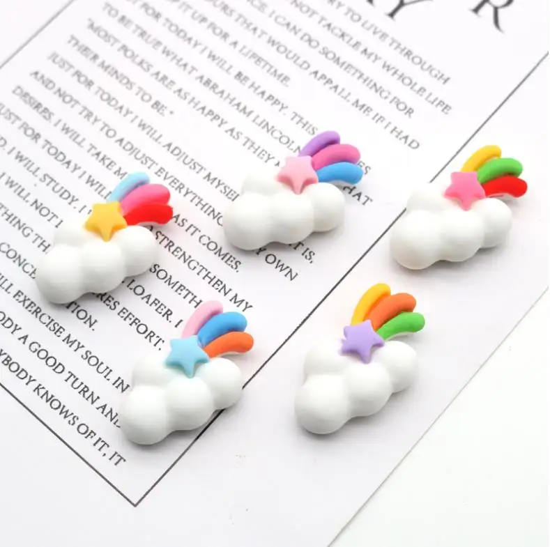5pcs Refrigerator magnet resin cartoon lovely cloud candy heart refrigerator magnet sticker message gift decoration photo wall