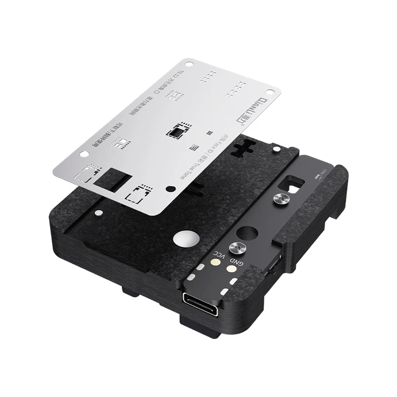 

Qianli DZJ1 Dot Projector Unlversal Fixture For iPhone X 11 12 Pro Max Face ID Front Camera Repair Holder With Intelligent Light