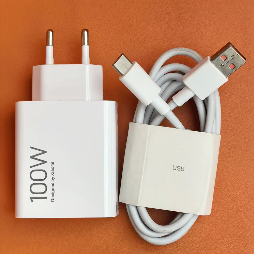 Xiaomi 100W Turbo Fast Charger with Type C Cable (EU Edition)