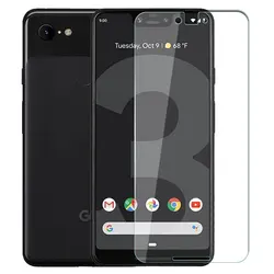 Premium Tempered Glass Screen Protector - Clear Protective Film - 2PCS Glass (For Pixel 3a)