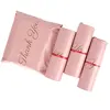 50Pcs THANK YOU Mailing Shipping Bags Pink Color Plastic Gifts Shoe Boxes Packing Pouch Waterproof Express Mailer Courier Bag 1