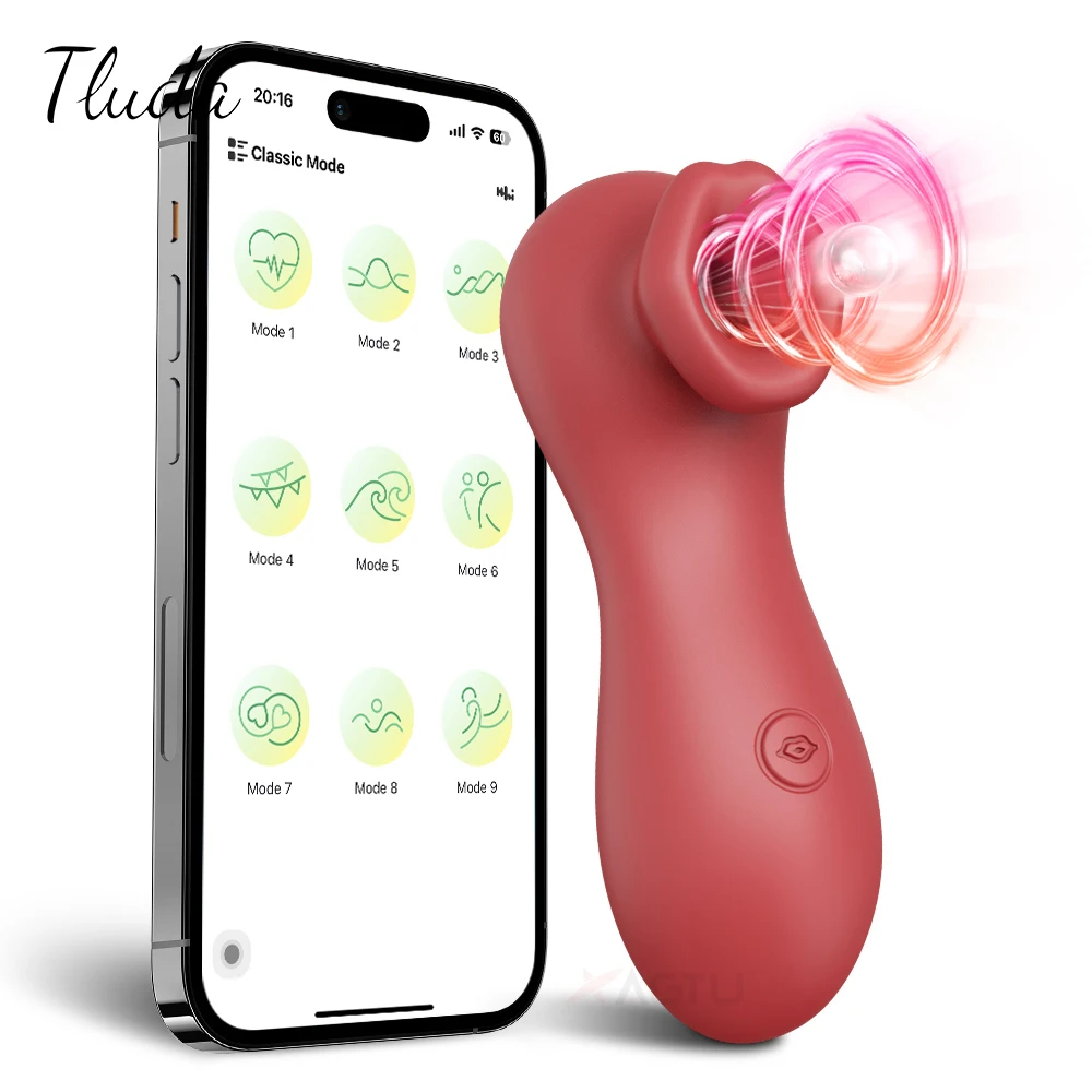 Klitoris-Sauger, Vakuum-Klitoris-Vibrator für Frauen, APP-Steuerung, Nippel-Stimulator, weiblicher Masturbator, Interaktion, Sexspielzeug für Paare 1