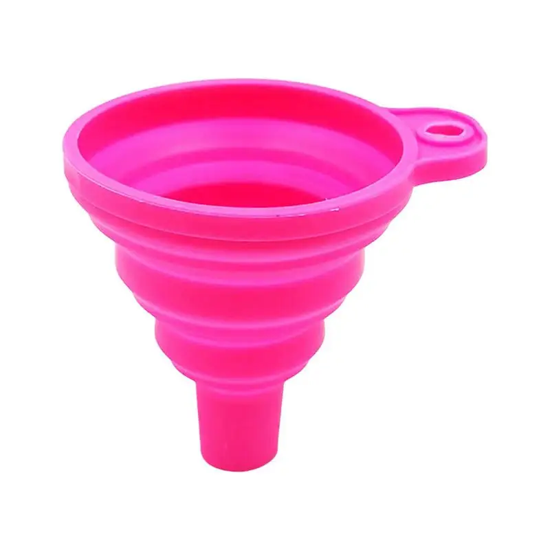 

Car Engine Funnel Foldable Auto Engine Oil Petrol Filling Tools Universal Silicone Liquid Fluid Funnel Washer Change Funnel