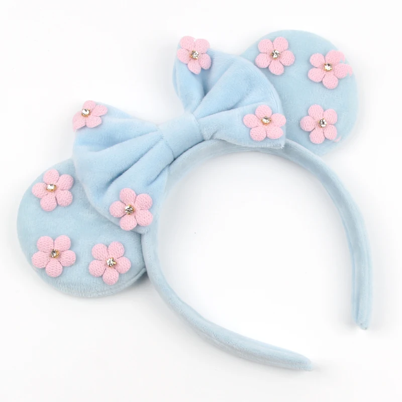 FXICH Cerchietto con orecchie da topo, set per costume da animale, cerchietto con orecchie e coda, per cosplay, feste di compleanno, carnevale, feste di Natale