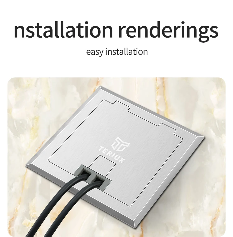 Soquete Recesso, Tomadas Multi Plug, Fabricante Built-in