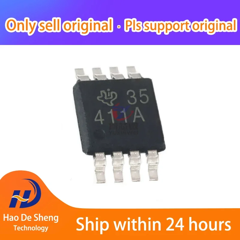 

10 шт./лот TMP411ADGKR Logo 411A MSOP-8 новая Оригинальная фотография
