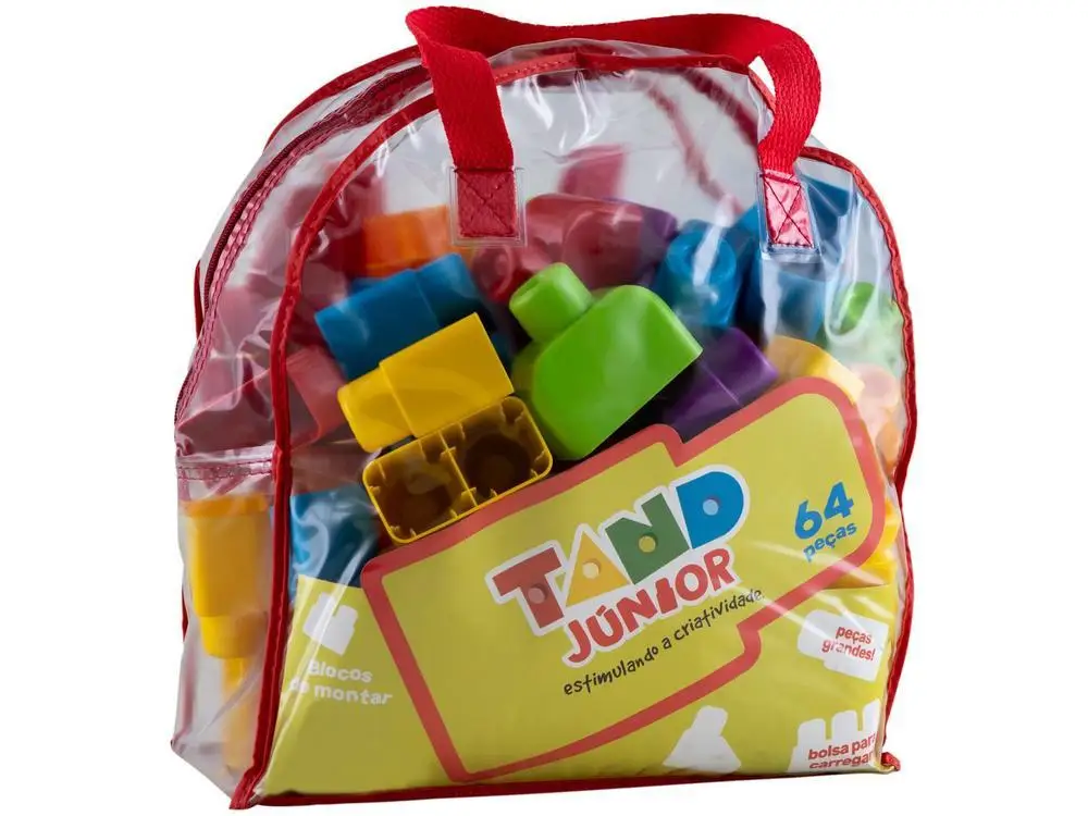 Blocos de Montar Tand Júnior Toyster Brinquedos 4