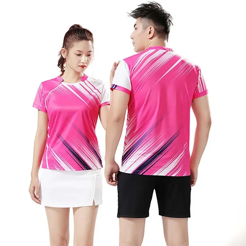 Tennis Shirts Men Women short sleeve golf badminton table tennis Shirt sportswear Ping Pong Jerseys