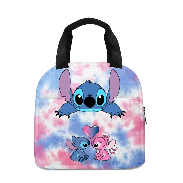 Lilo And Stitch School Backpack and Lunch Bag Bundle - 4 Pc Bundle With 16  Stitch School Bag, Stitch Lunch Box, And More For Boys And Girls | Stitch