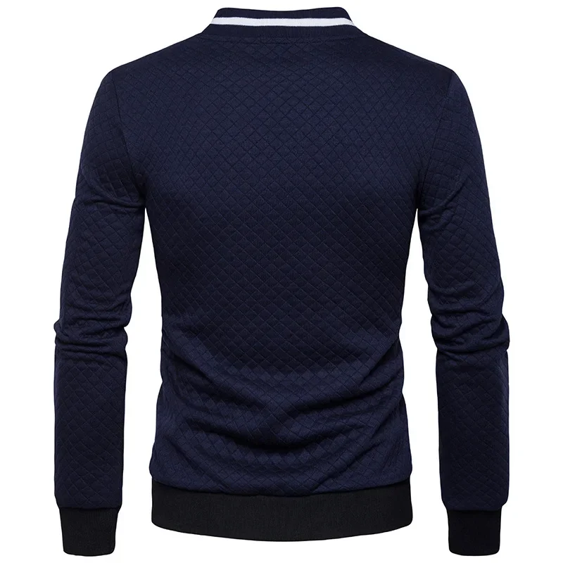 Spring and Autumn men's outdoor fashion, leisure, tourism, sports, slim fit, baseball, boutique zipper casual long sleeved slim