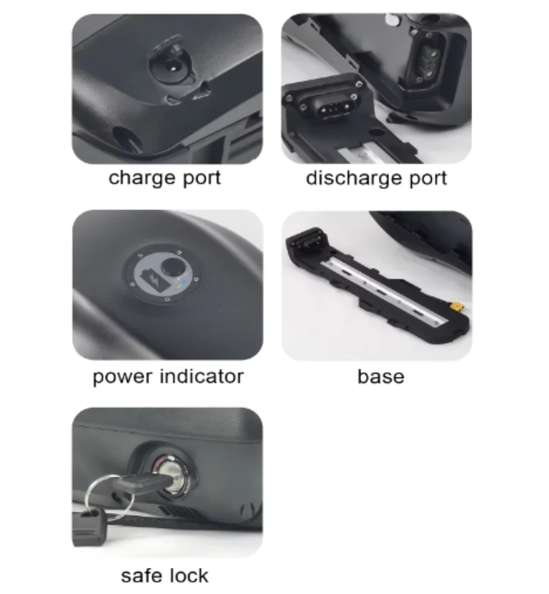 High Capacity Electric Bicycle Battery72V 60V 48V for ENGWE M20 500W 750W 1000W CANONI HAOQI Rhino Electric Motorbike Batteries