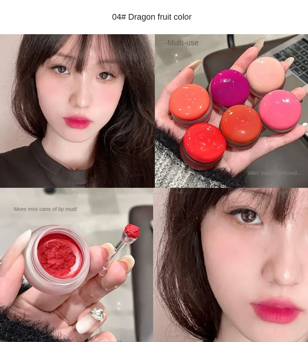 Matte Mud Blush And Lipstick Waterproof Long-lasting Lip Tint_voghion.com