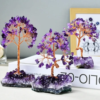Amethyst Crystal Tree Decor 1