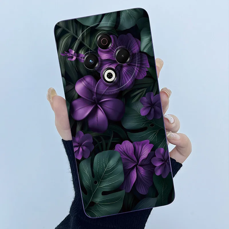 Soft Silicone Phone Case with Sweet Printed Design