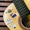 50PCS Friends TV Show Letter Classic Vintage Paster Toy Funny Decal Scrapbook Guitar DIY Phone Laptop Sticker Kids Gift 5