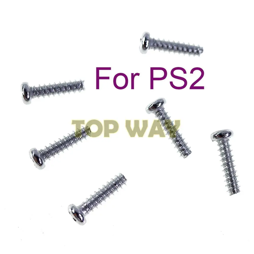 200Set = 1200 Pezzi Per Sony Ps2 70000 90000 Controller Host Viti Di Ricambio A Testa In Metallo Argento Per Ps2 7W 9W