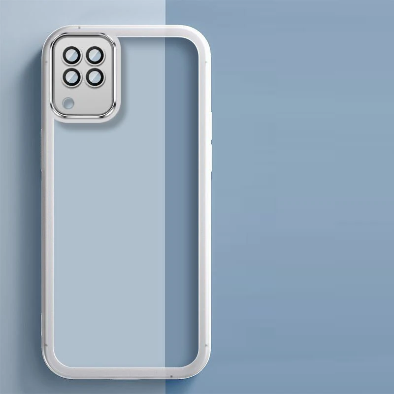 Shockproof Plating Silicone Back Cover