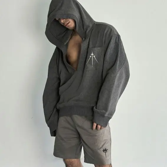 Men Loose Hoodie Sweatshirt Spring and Autumn Hat Sweatshirt Men's Coat Tops Harajuku Hoodies 2023