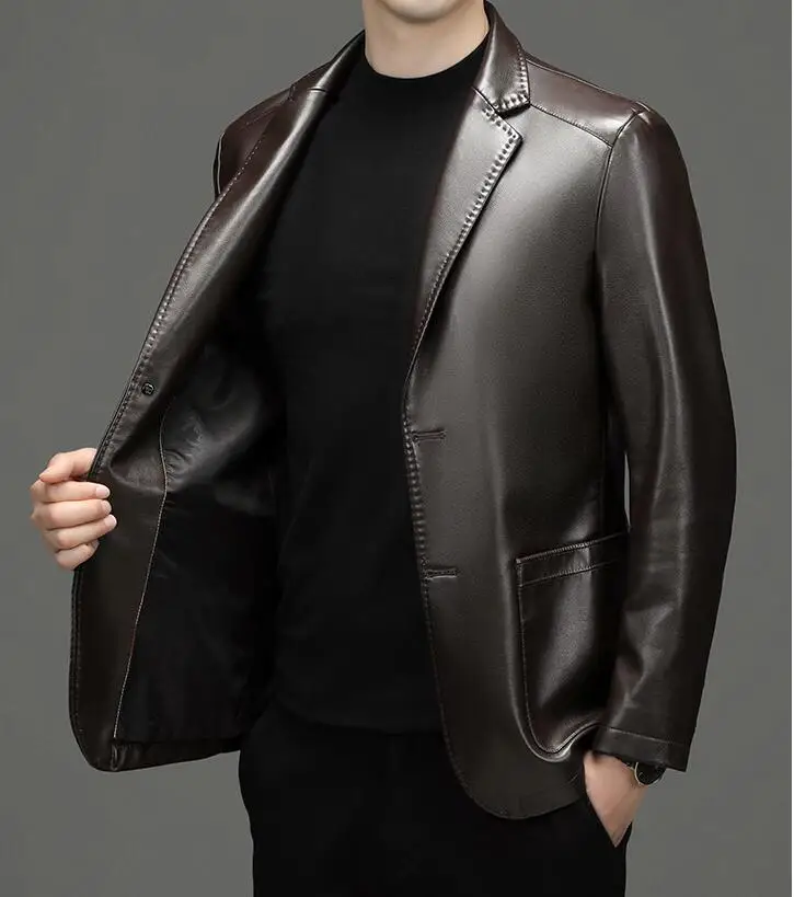 Men's Leather Jacket Construction Detail