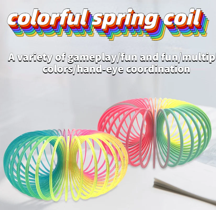 

Rainbow Circle Toys Spring Circle Square Stall Source Wholesale Advertising Gifts Children's Toys Ever-changing Rainbow Circle