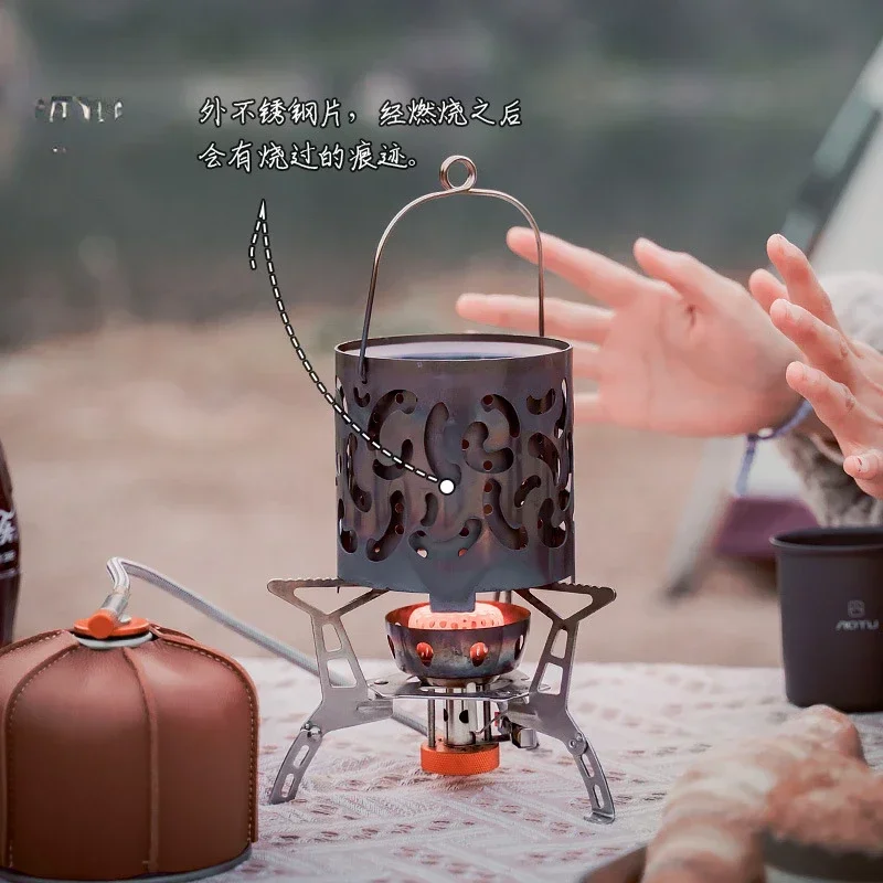 

Портативная мини-плита для кемпинга на открытом воздухе, обогреватель, зимняя теплая плита, оборудование для палатки для походов, Новинка