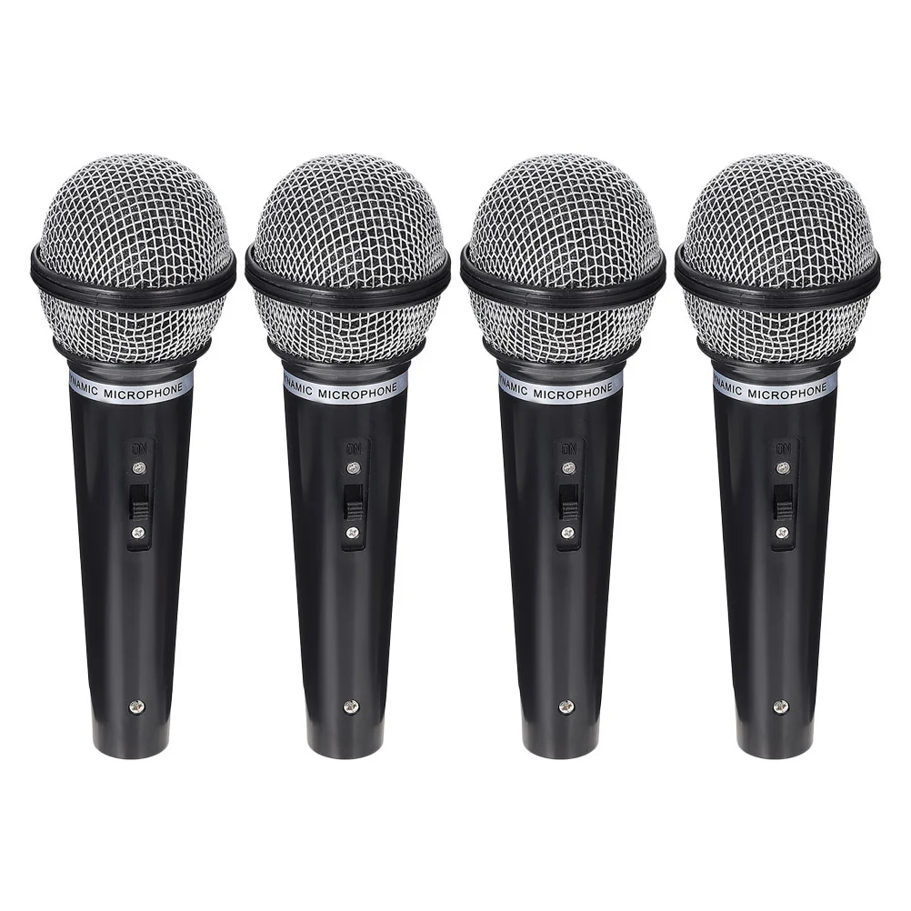 

Microphone Pretend Play Toy Plastic Microphone Stage Performance Microphone Prop Karaoke Microphone Children Cosplay Prop