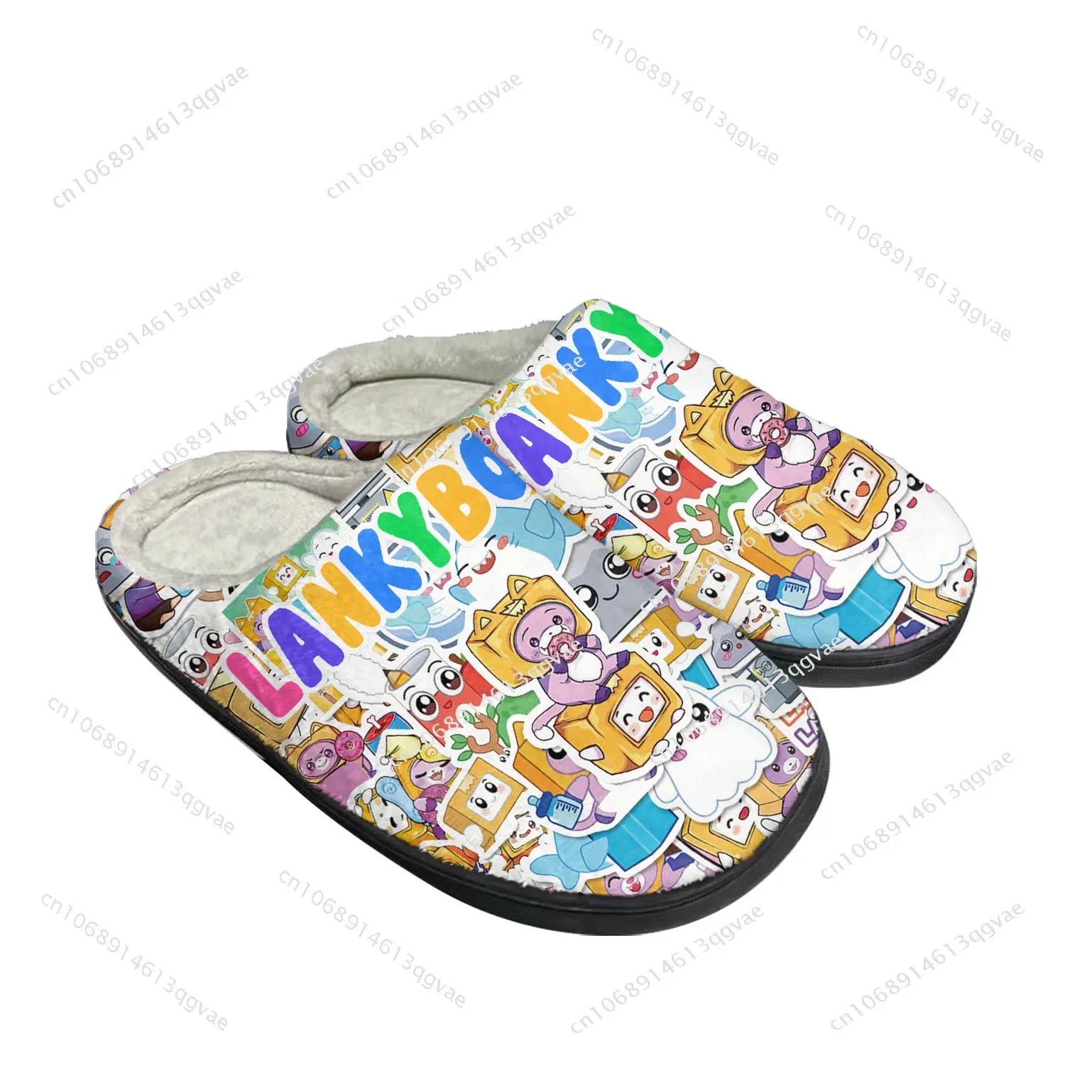 Musician L-Lanky Home Cotton Slippers Mens Womens Plush Bedroom Casual Keep Warm Shoes Thermal Indoor Slipper B-Box Custom Shoe