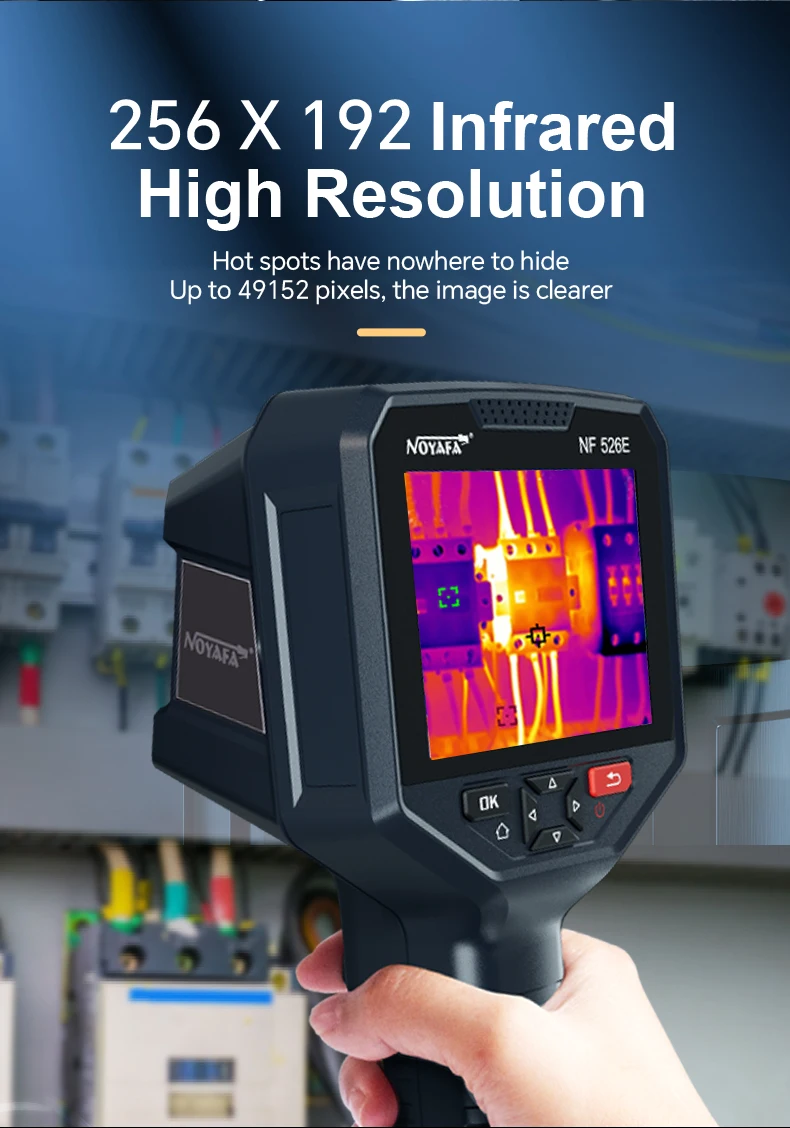 NOYAFA NF-526E Infrared Thermal Imager Camera 256 x192 25HZ High Sensitive Indus