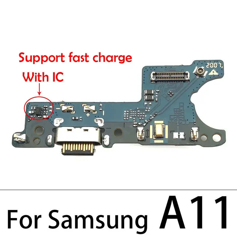 USB Charger Charging Port For Samsung A71 A70 A51 A50 A41 A40 A31 A30 A21S A20 A60 A10 Dock Connector Microphone Board - Image 12