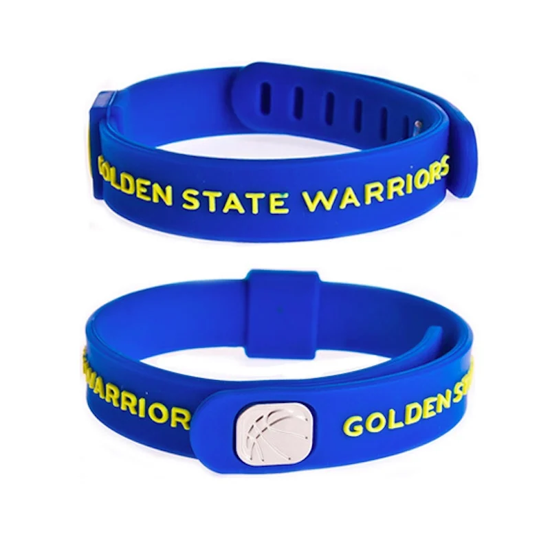 Basketball Bracelet Silicone Wristband Adjustable Size