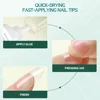 Nailpop 10s Quickly Dry Nail Glue Gel for Press On Nails with 10ml Remover Upgraded Super Strong No Need UV Lamp Adhesion Gel 4
