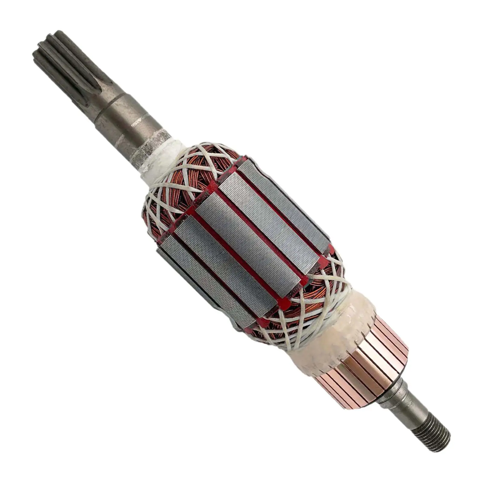 Armature Assembly Replacement Easy to Install Demolition Hammer Parts Power Hammer Rotor for Gsh 16-30 Gsh16-28 Power Tool Part
