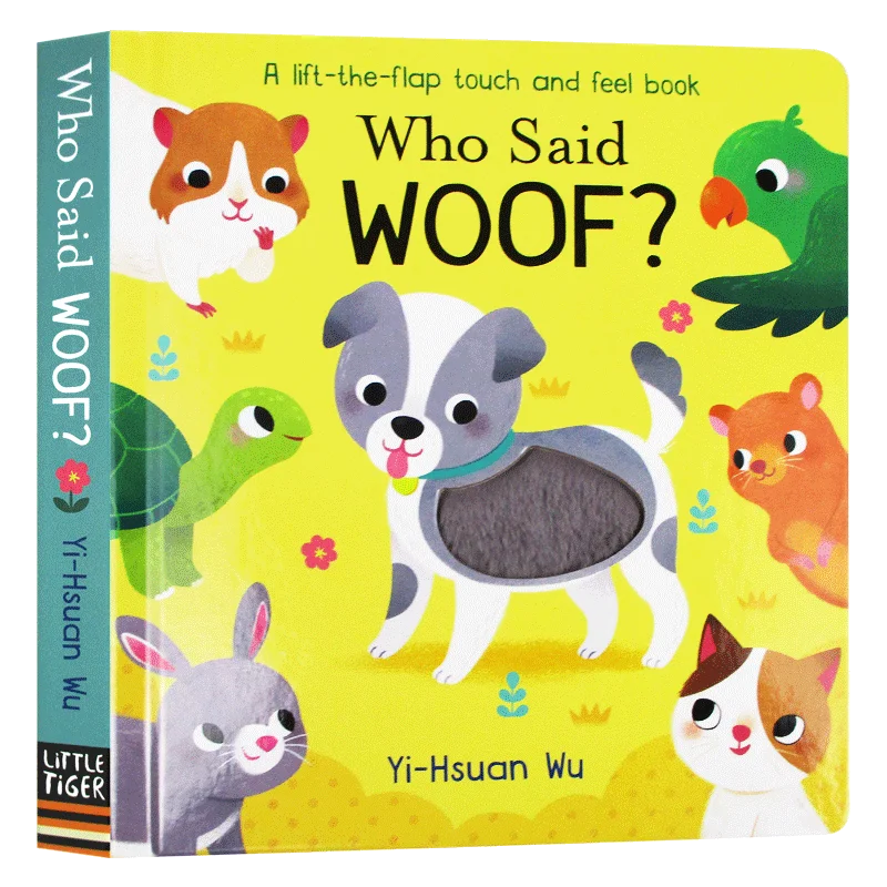 

Кто сказал Woof, детские книги для детей в возрасте 1, 2, 3 лет, книга с картинками на английском языке, 9781912756339