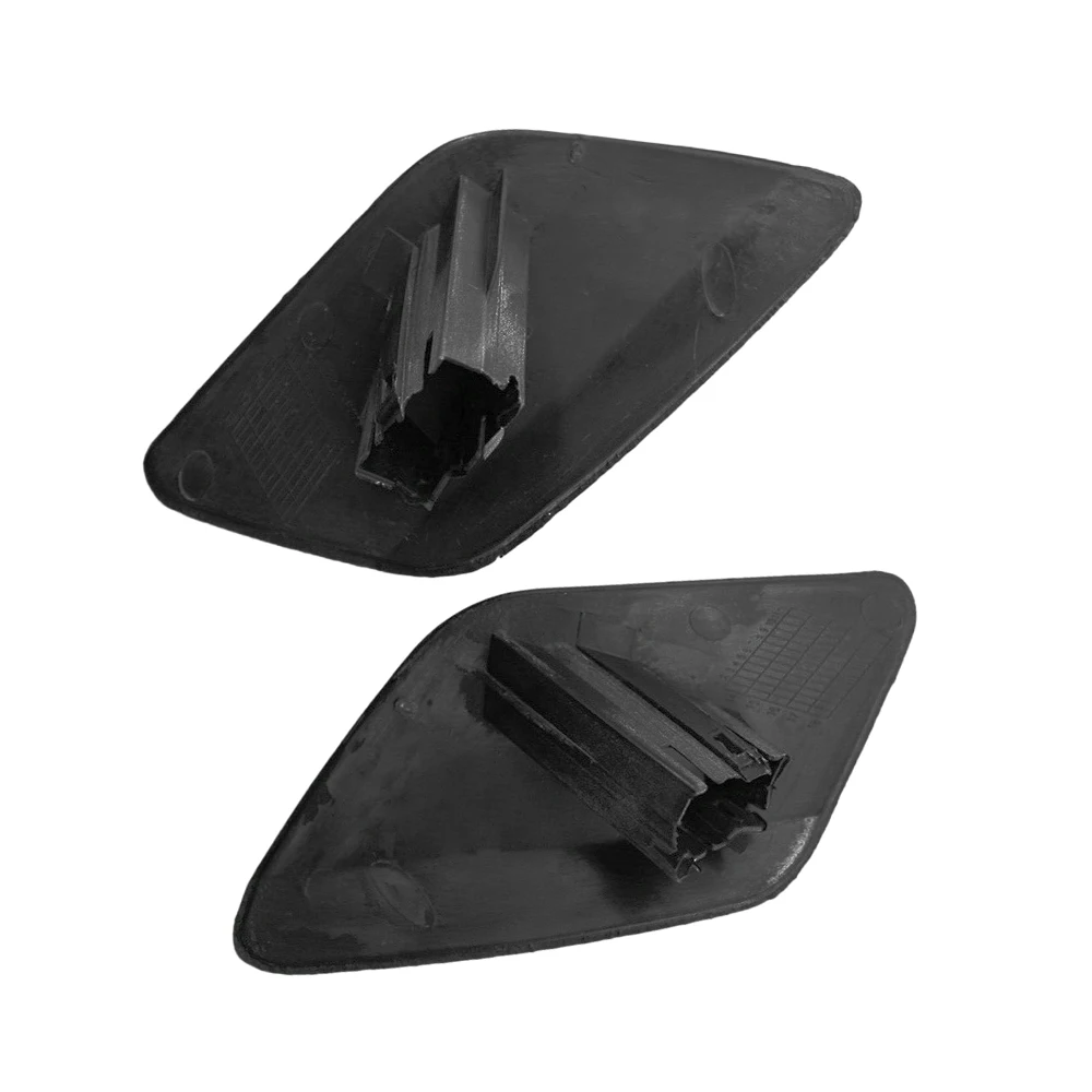 Front Bumper Headlight Lamp Spray Washer Nozzle Cover Left Right 1 Pair 39802699 39802681 For Volvo S60 2011-2013