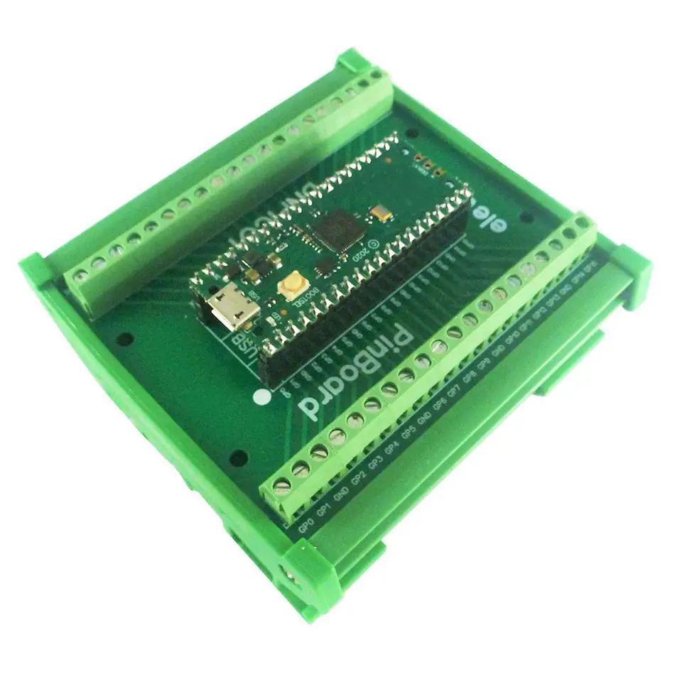 DIN Rail Mount Screw Terminal Block Adapter GPIO Expansion Module for Raspberry Pi Pico RP2040 MCU Development Board image 5