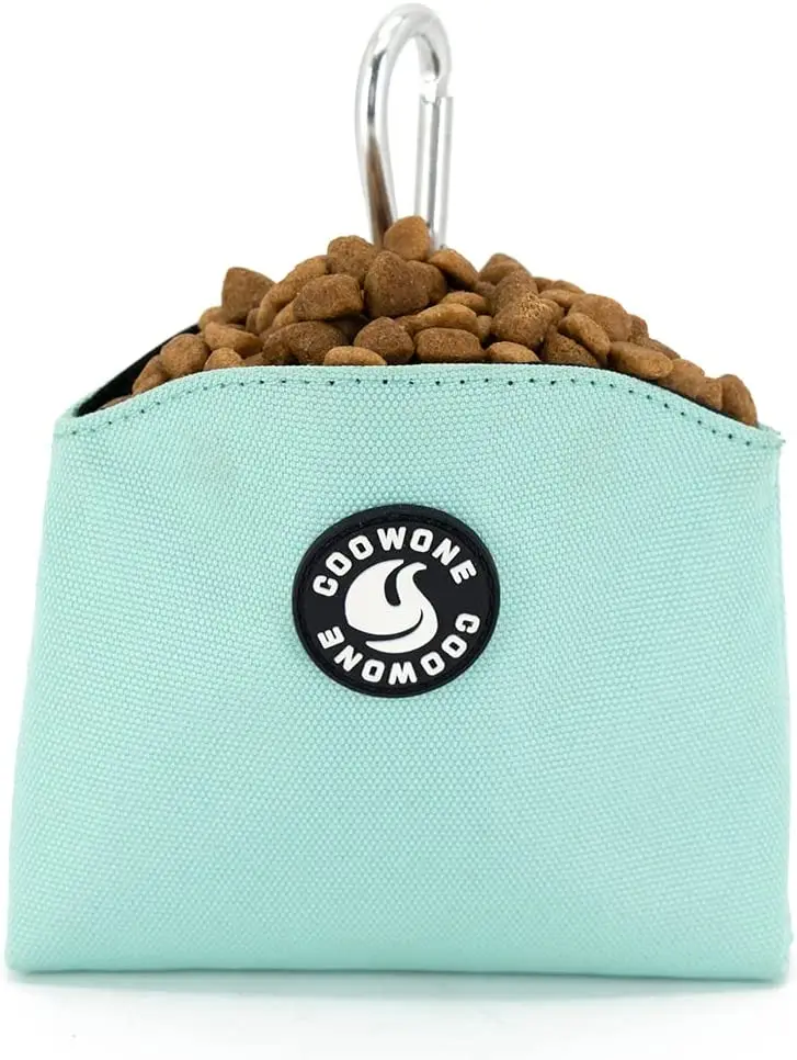 Collarlogo Hands-Free Dog Treat Pouch with Magnetic Closure Pet Training Pocket Outdoor Portable Waist Bag for Training