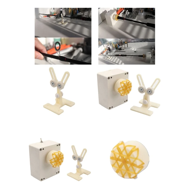 652F Fishing Machine Rod Support Stand Fishing Rod Tackle Support Rack Adjusted Building Tool