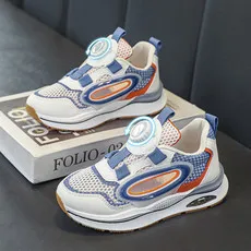 

Boys Girls Sneakers Lightweight Anti-Slip Breathable Mesh Comfort Unisex-Child Sports Running Walking Athletic Shoes for Kids