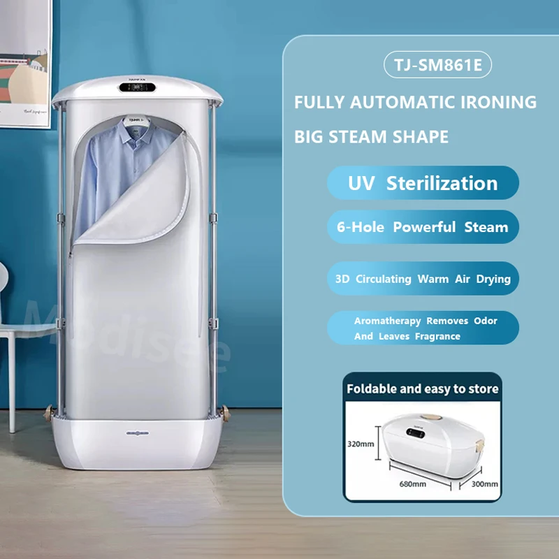 ElectricClothesDryerCollapsibleUVIronSteamMultifunctional