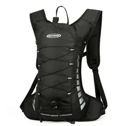 Waterproof Outdoor Sports Hydration Backpack for Cycling, Climbing, and Hiking (Black)