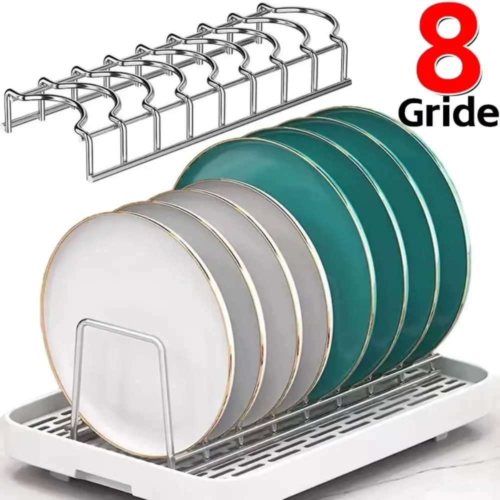 Stainless Steel Rust-Proof Multipurpose Kitchen Dish Drying Rack Organizer