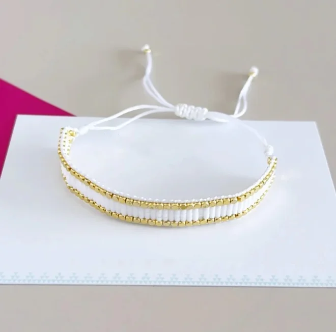 미유키 비즈 팔찌, 여성용 쥬얼리, Pulseras Mujer Moda Femme 수제 팔찌