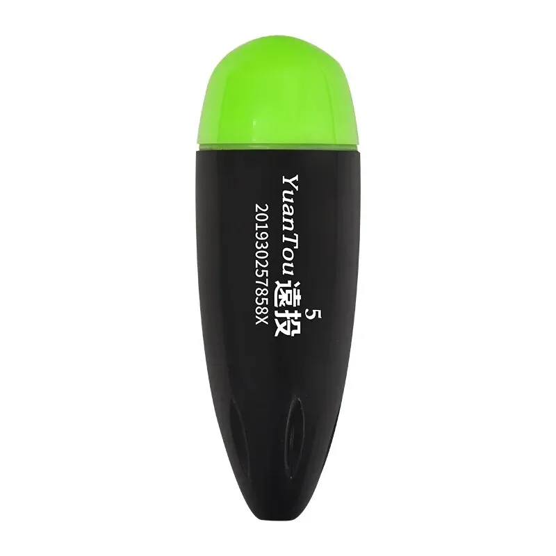 Enhanced Luminous Fishing Float Set - High Sensitivity Adjustable Bobber with Red & Green Colors, Waterproof and Electronic